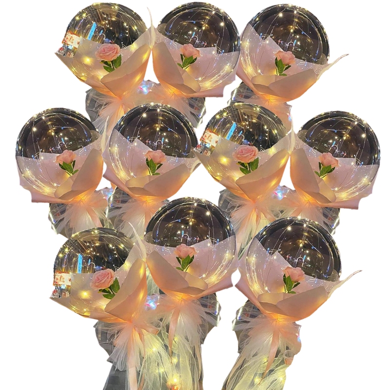 Beautiful Rose LED Balloon