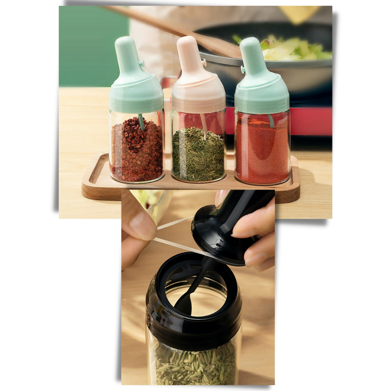 Moisture-proof Seasoning Dispensing Jar