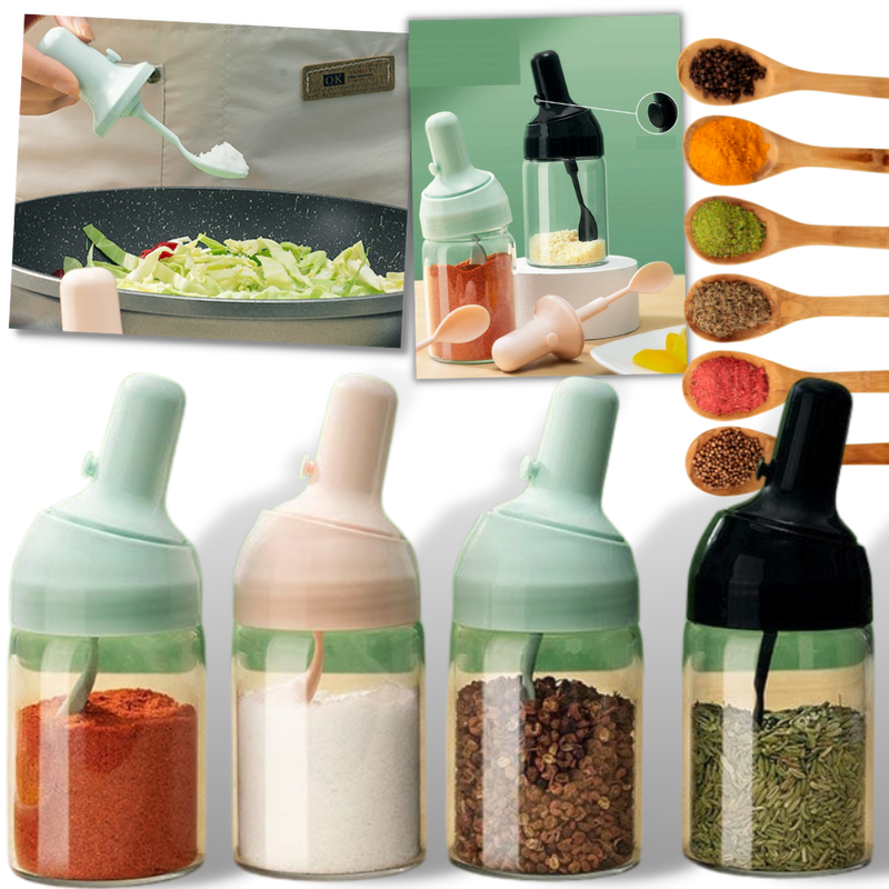 Moisture-proof Seasoning Dispensing Jar -
