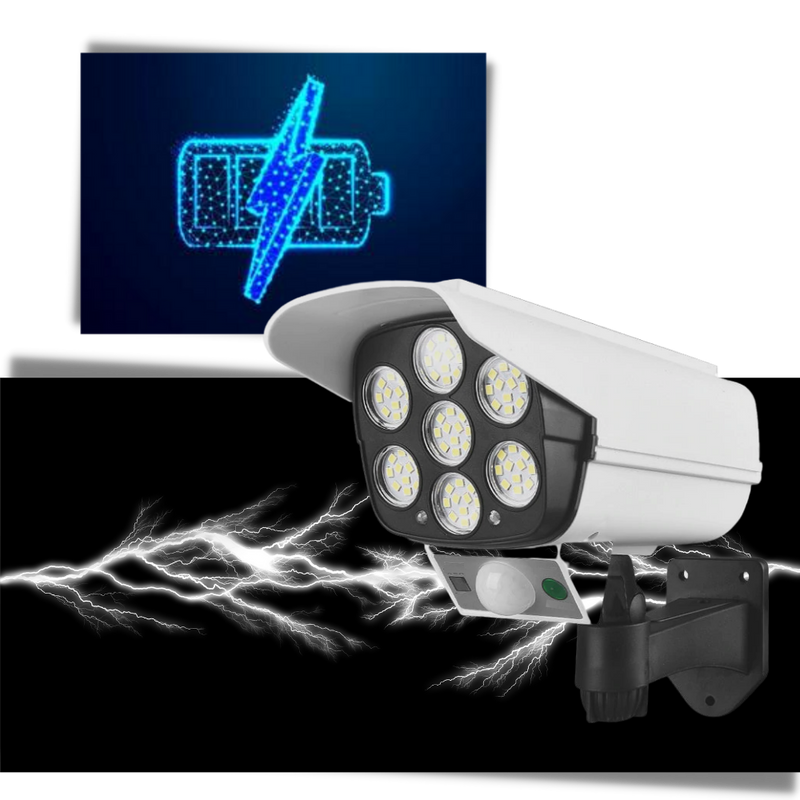 Solar Motion Sensor LED Lamp