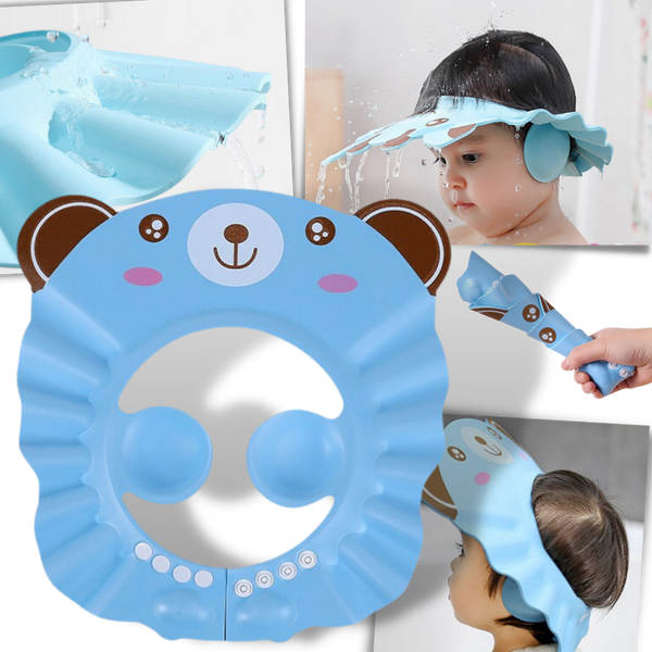 Shower Cap with Ear Protectors for Kids -