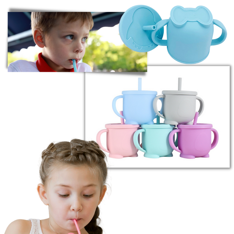 Silicone Sippy Baby Cup