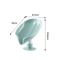 Leaf-Shaped Soap Holder with Drain