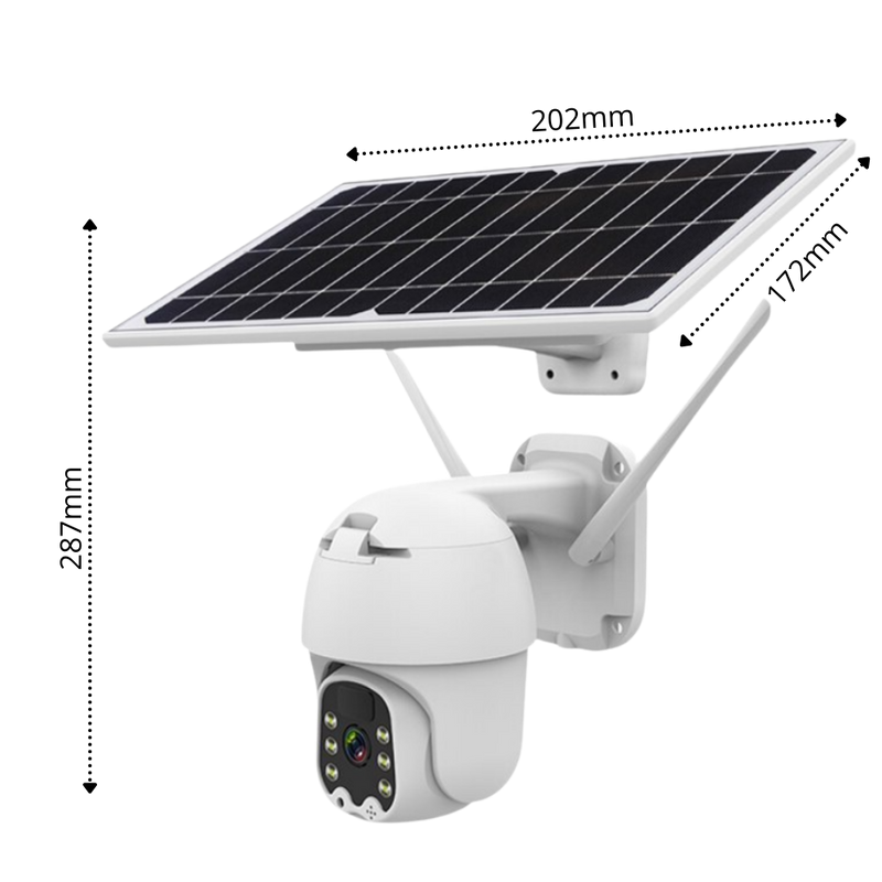 Solar-Powered Outdoor Camera