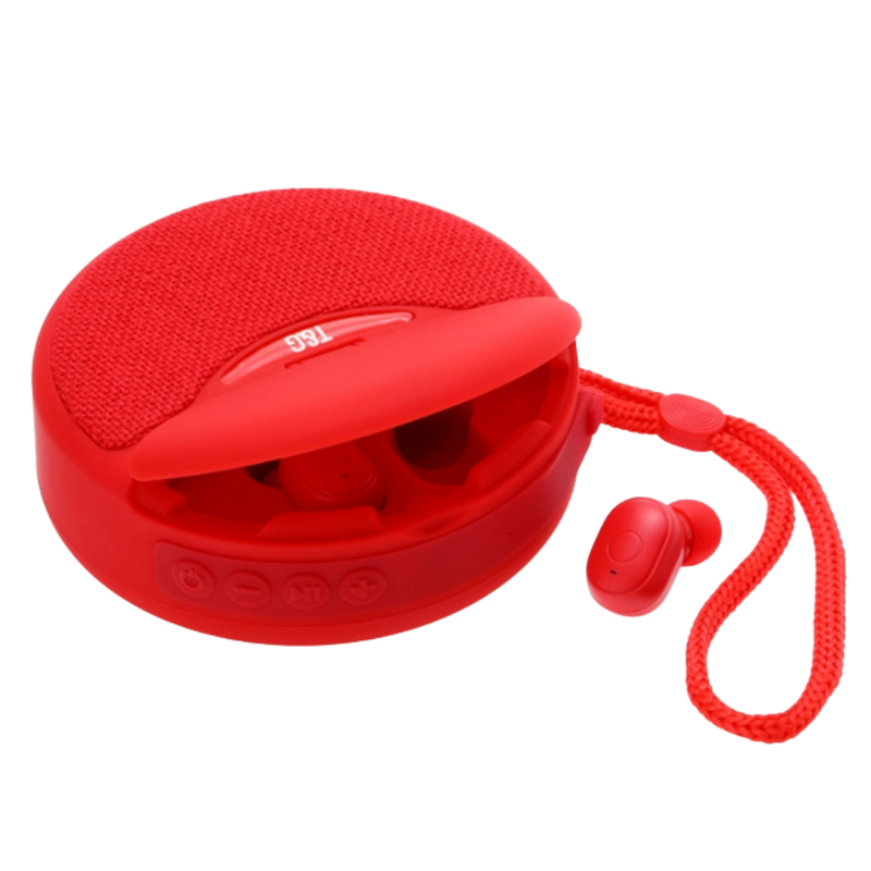 Wireless Bluetooth Speaker with Earbuds