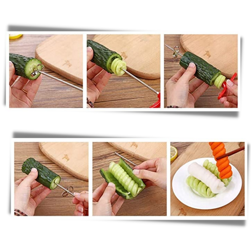 Vegetable Spiral Cutter Tool