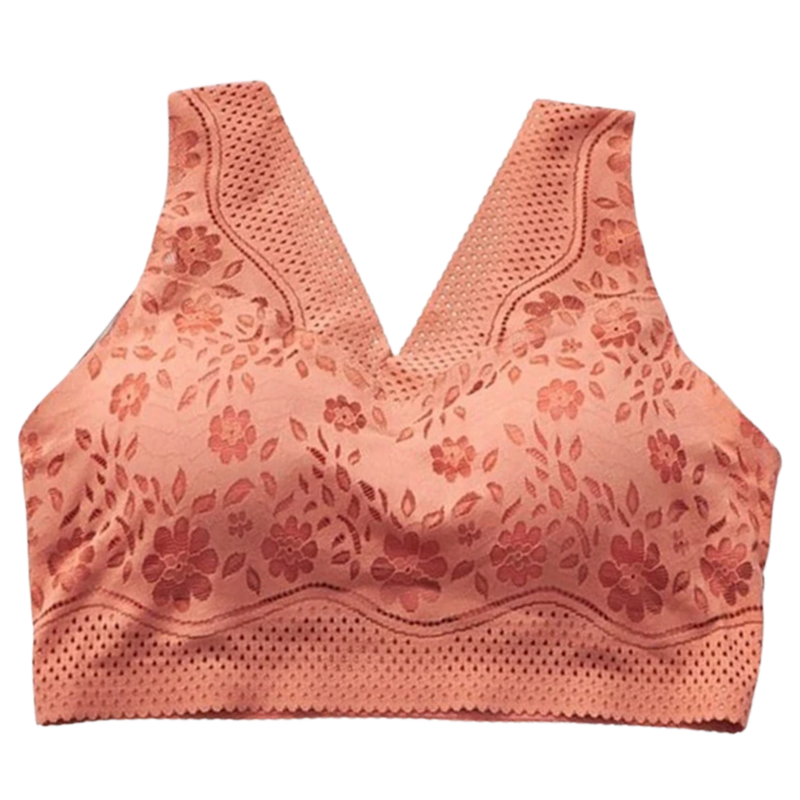 Seamless Breathable Lacy Bra