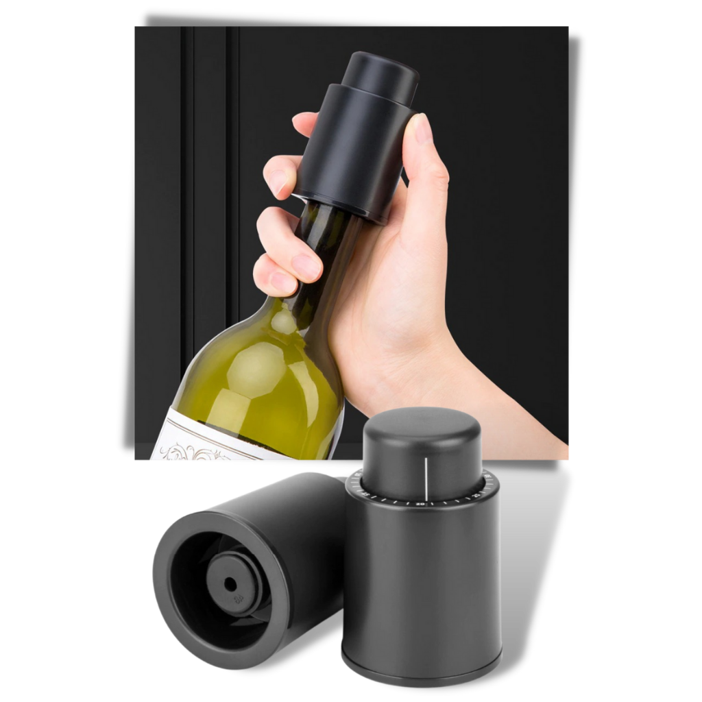 Vacuum Stopper for Wine Bottles