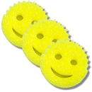 Smiley Magic Dishwashing Sponge