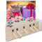 5 Hole Wooden Interactive Cat Toy