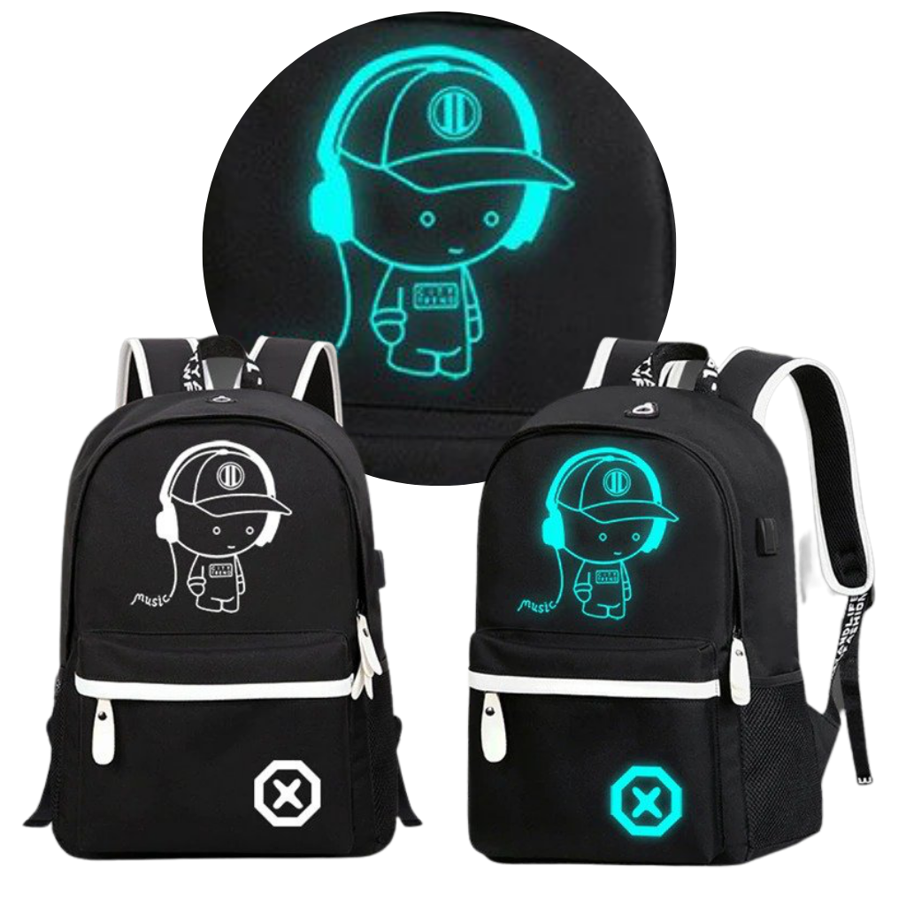 anime laptop backpacks Luminous anime laptop backpack