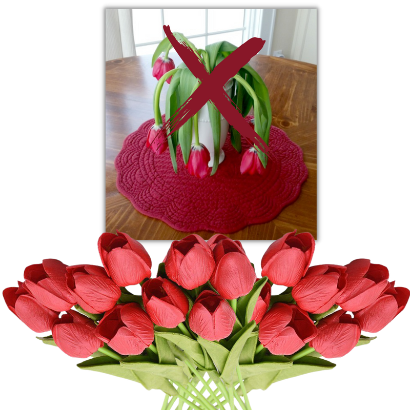 Artificial Tulip Flower (10 Pcs)
