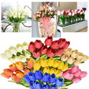 Artificial Tulip Flower (10 Pcs) - Ozerty
