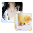 Bee-shaped necklace