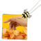 Bee-shaped necklace