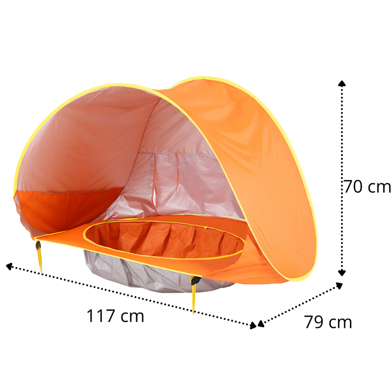 Portable Baby Beach Tent with Mini Pool