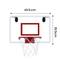 Basketball mini hoop set