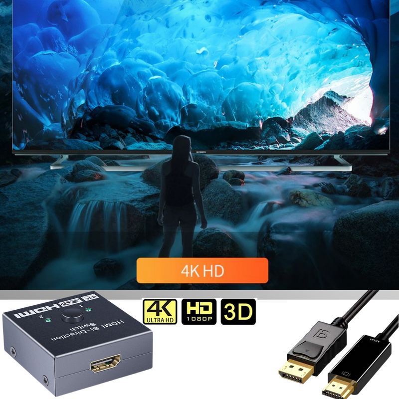 Bi-directional HDMI Splitter 4K