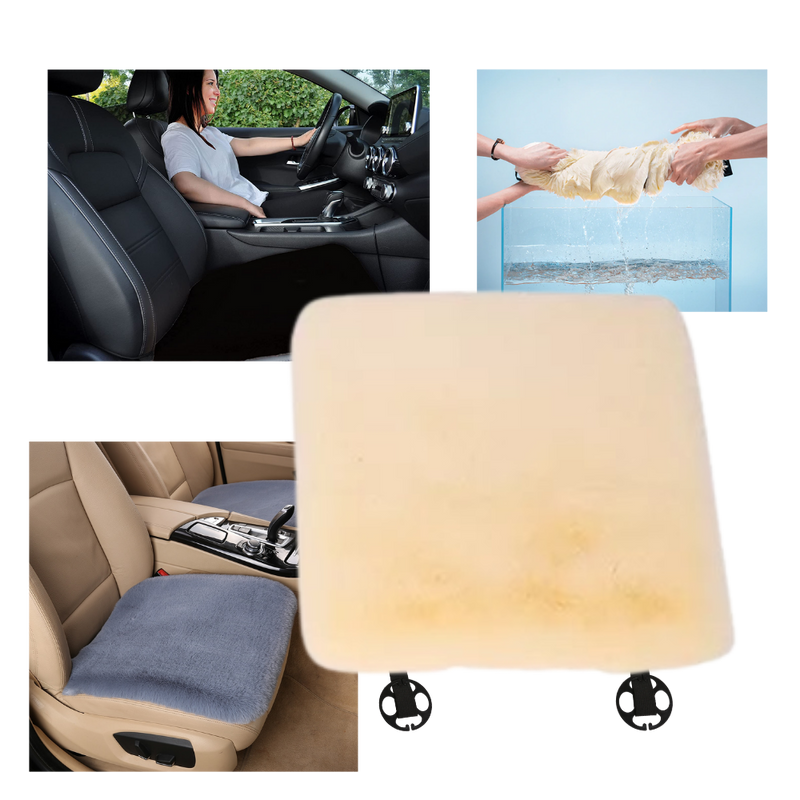 Plush Car Seat Covers -