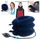 Cervical neck traction inflatable collar -