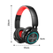 Colourful bluetooth headphones