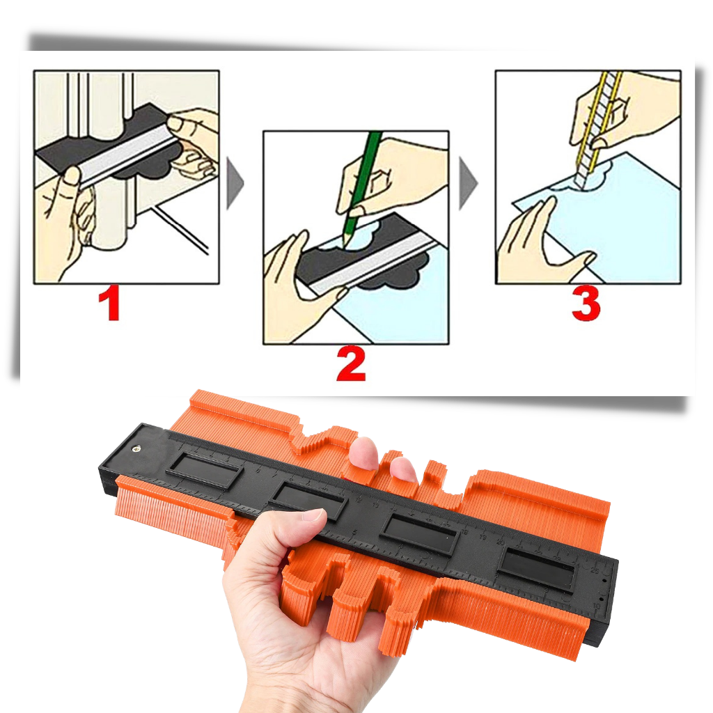 Contour Gauge Profile Duplicator