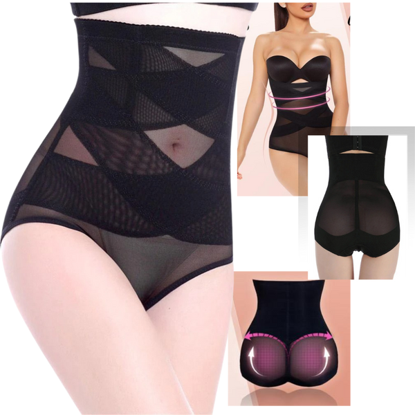 Cross Compression Slimming Abs Shapewear -