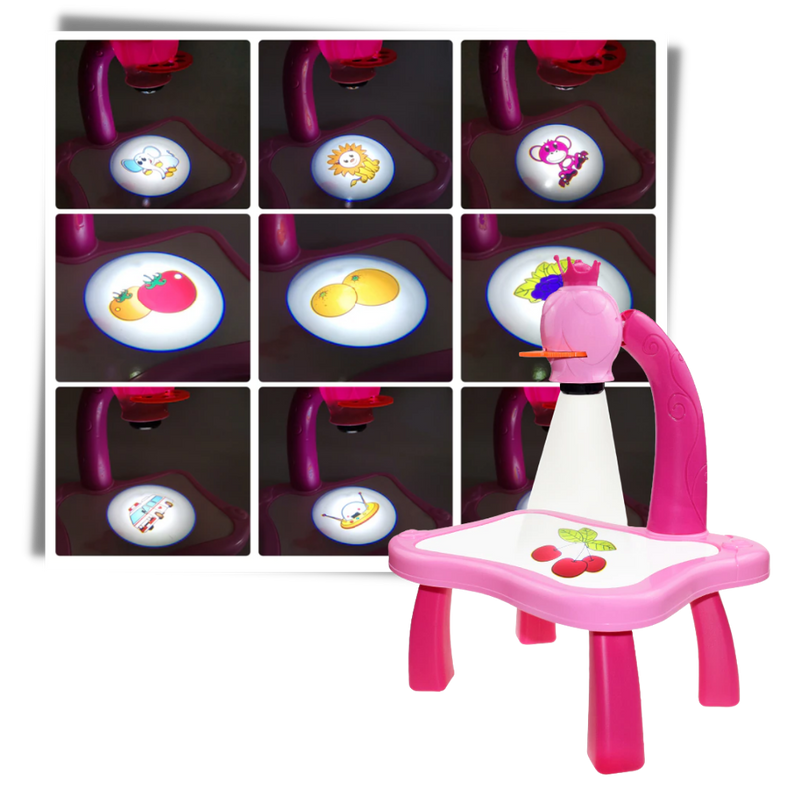 Children projection drawing board