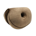 Dual buttock seat cushion