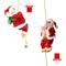 Electric climbing Santa Claus decoration