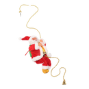 Electric climbing Santa Claus decoration