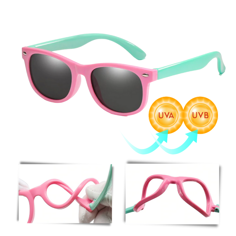 Flexible Polarized Kids Sunglasses - Ozerty