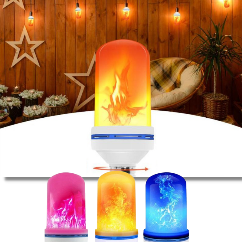 Flickering LED Flame Lamp
