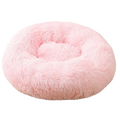 Fluffy Plush Donut Pet Bed
