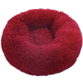 Fluffy Plush Donut Pet Bed