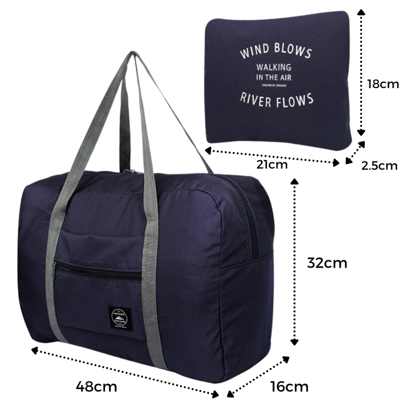 Foldable travel bag