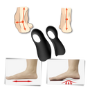 Orthopedic insoles for flat feet