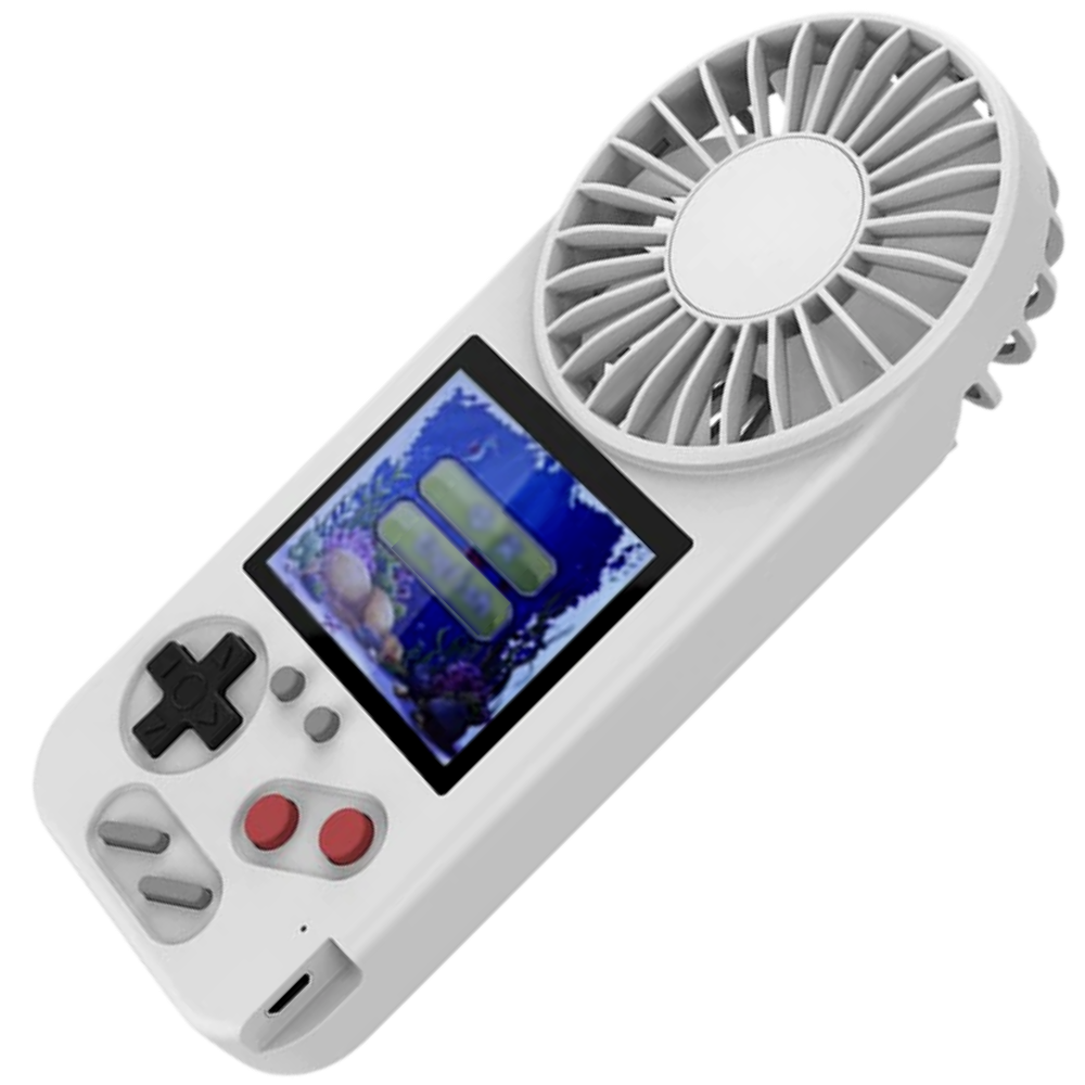 Multi-Game Hand-Held Console with Fan