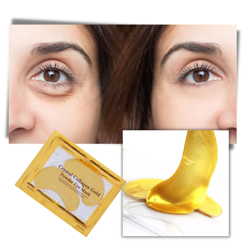24K Gold Collagen Eye Mask (20 pairs)
