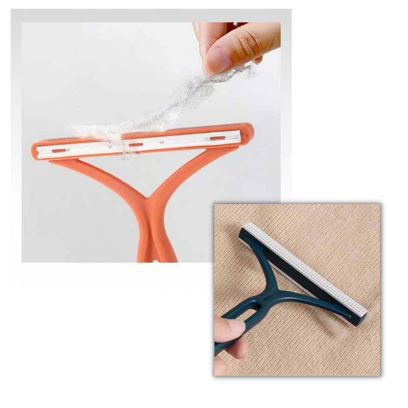 2 Pieces of Double-Sided Manual Hair Remover for Clothes