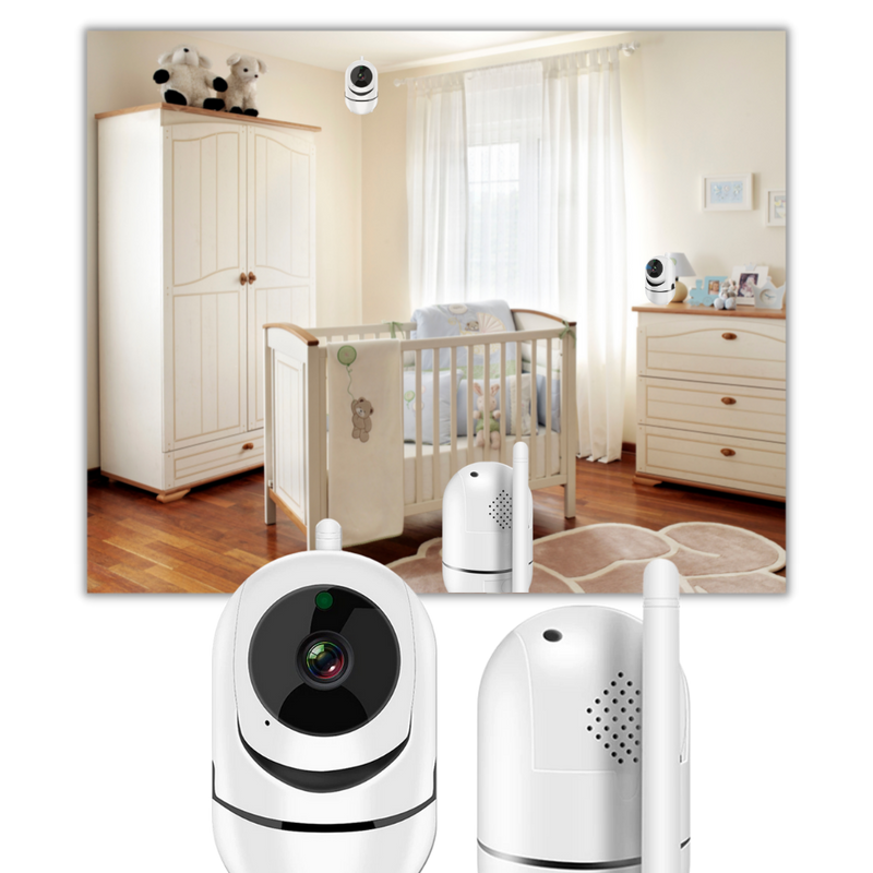 HD Wireless Security Camera with Sound and Motion Detection