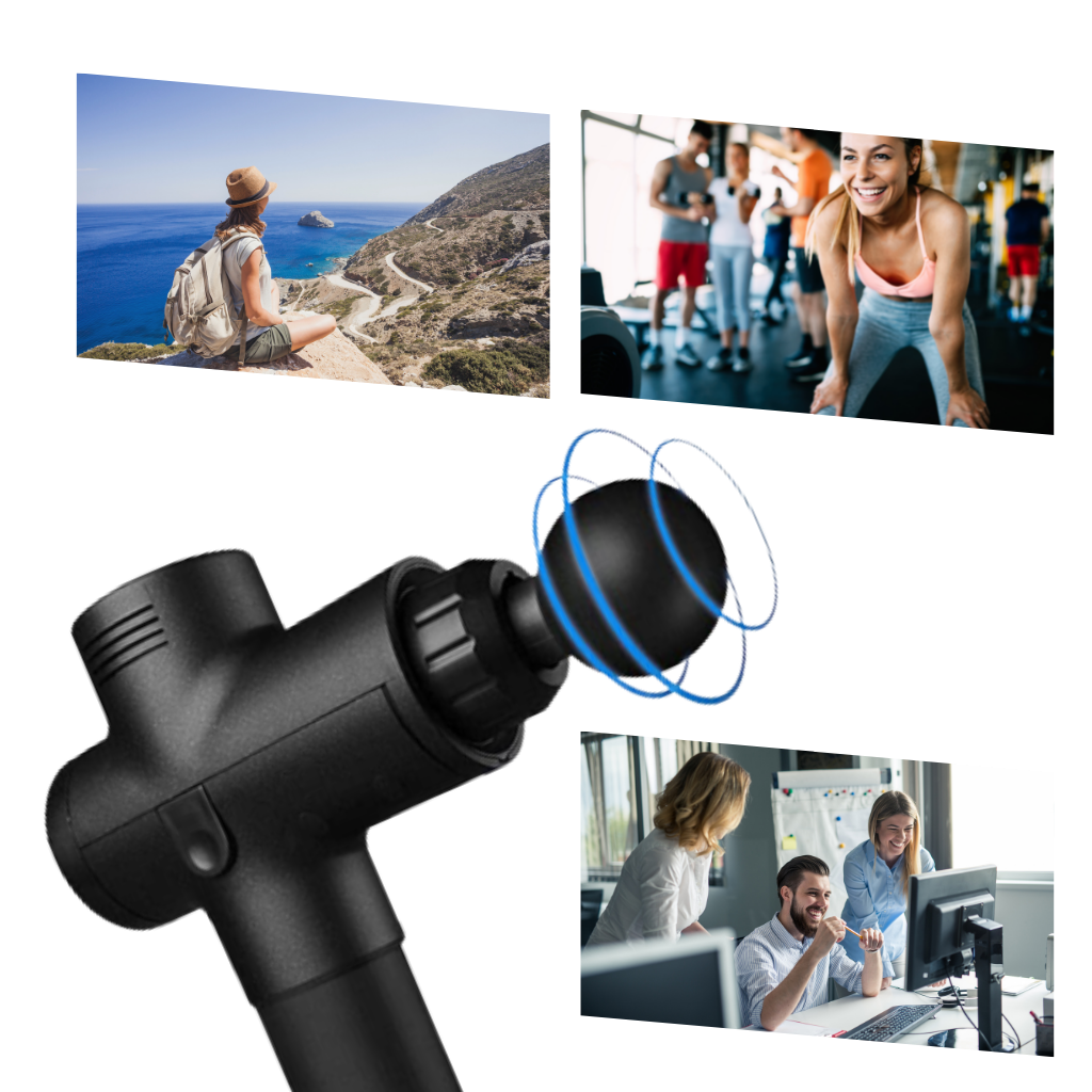 High speed vibration Massage Gun | Percussion muscle massager 20 gears High speed vibration Massage Gun | Percussion muscle massager 20 gears