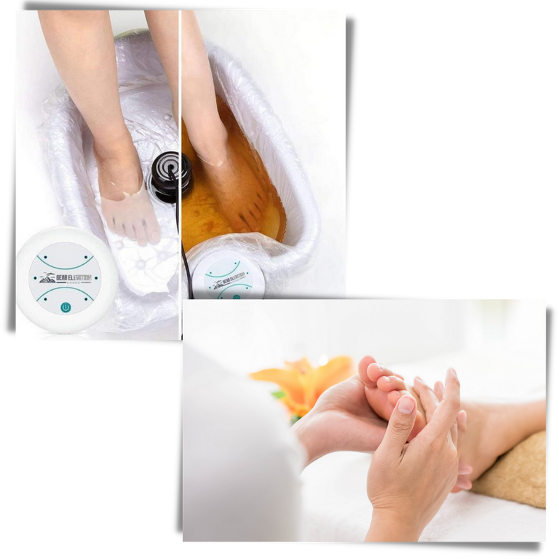 Ionic detox foot bath
