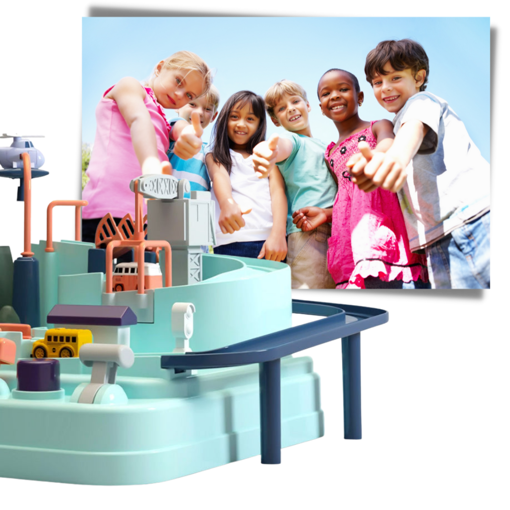 Mechanical Track Toy for Kids