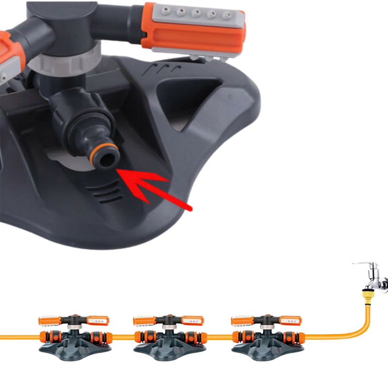 Adjustable 360° Sprinkler Device