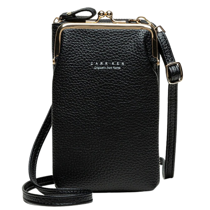 Crossbody bag with removable strap