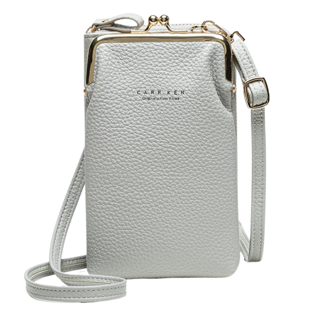 Crossbody bag with removable strap