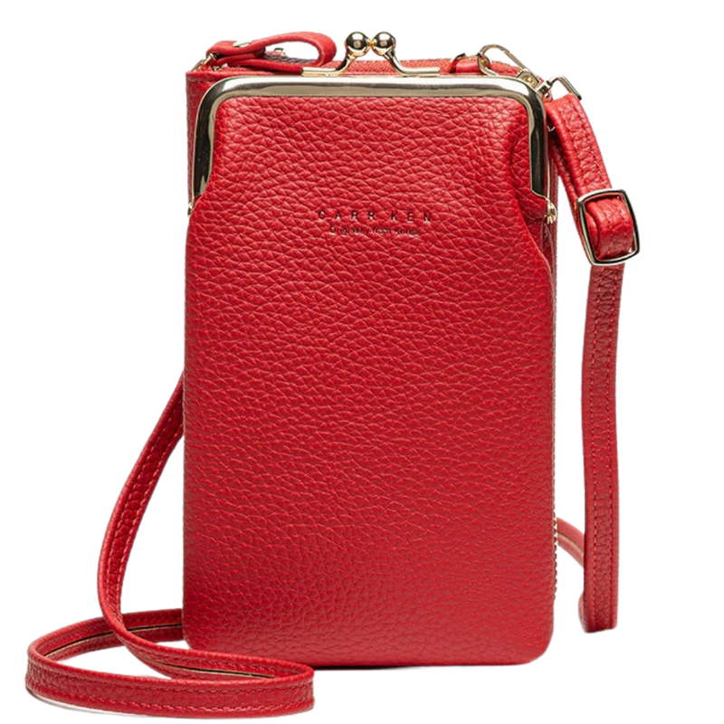 Crossbody bag with removable strap