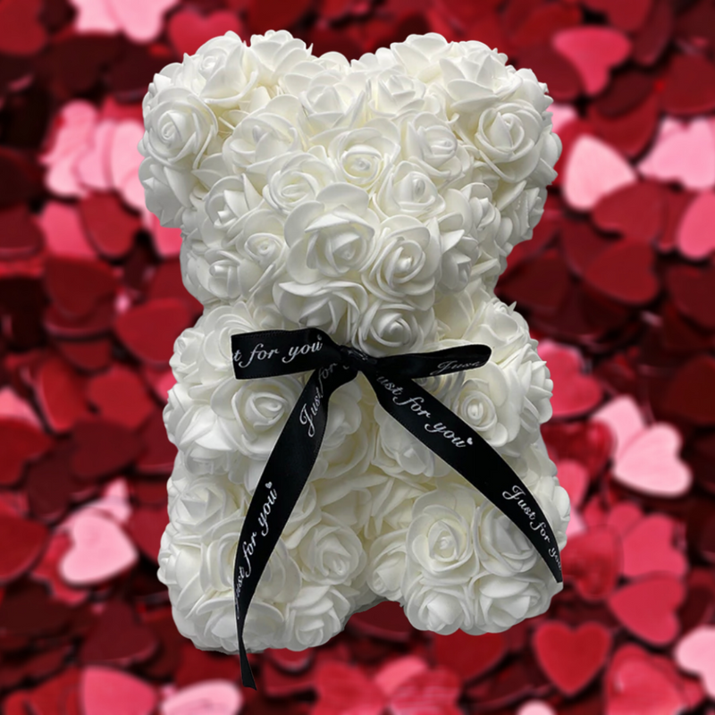 Roses teddy bear