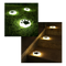Solar-Powered Paw Print Pathway Light
